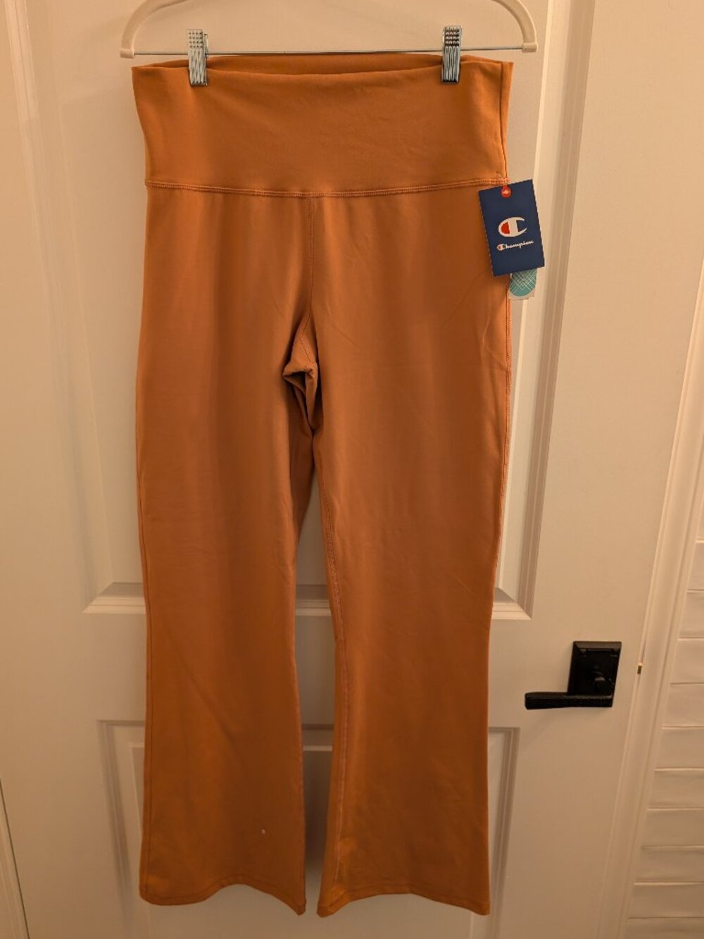 NWT - Champion Soft Touch Flare Pants Canyon Red - Size XL